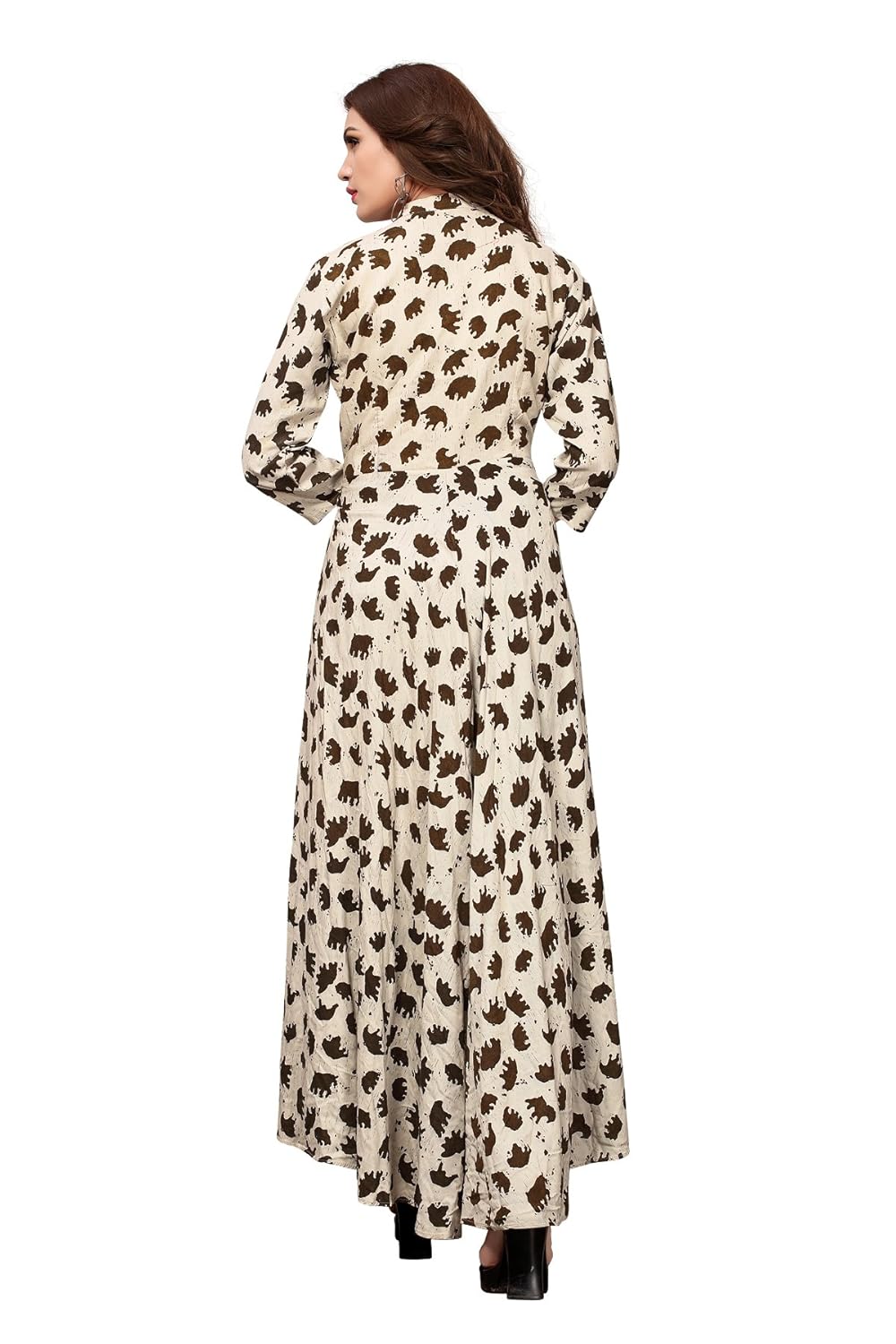 royal export women's reyon cotton a-line dress