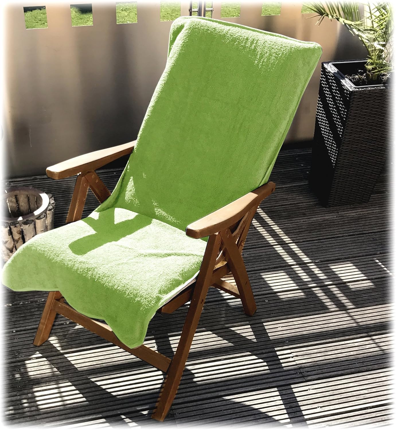 JEMIDI Terry Cloth Protective Cover for Garden Chairs Garden Chair 60