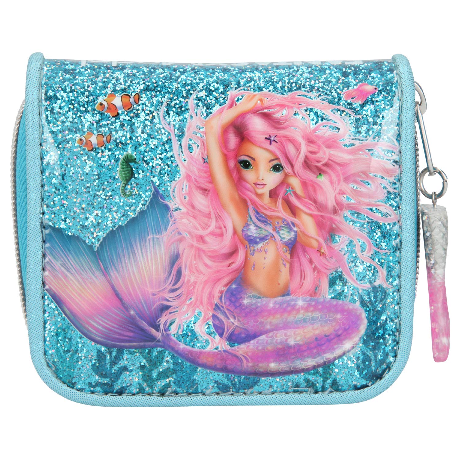 Depesche Fantasy Model Mermaid 10981 Wallet 3 x 12 x 10 cm Blue