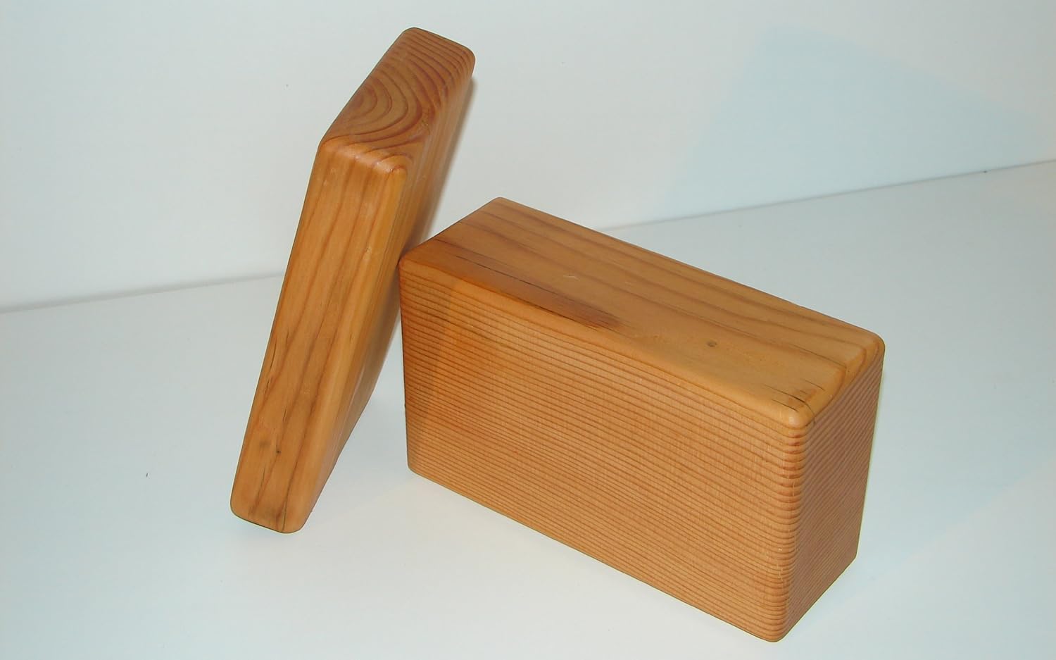 solid wood yoga blocks