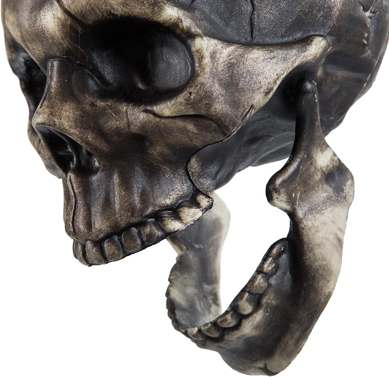 Sunnyglade Realistic Skeleton Stakes Halloween Decoration Scary Ground Breaker Skull and Skeleton for Outdoor Yard Lawn Stake Garden Graveyard Decoration: Garden & Outdoor