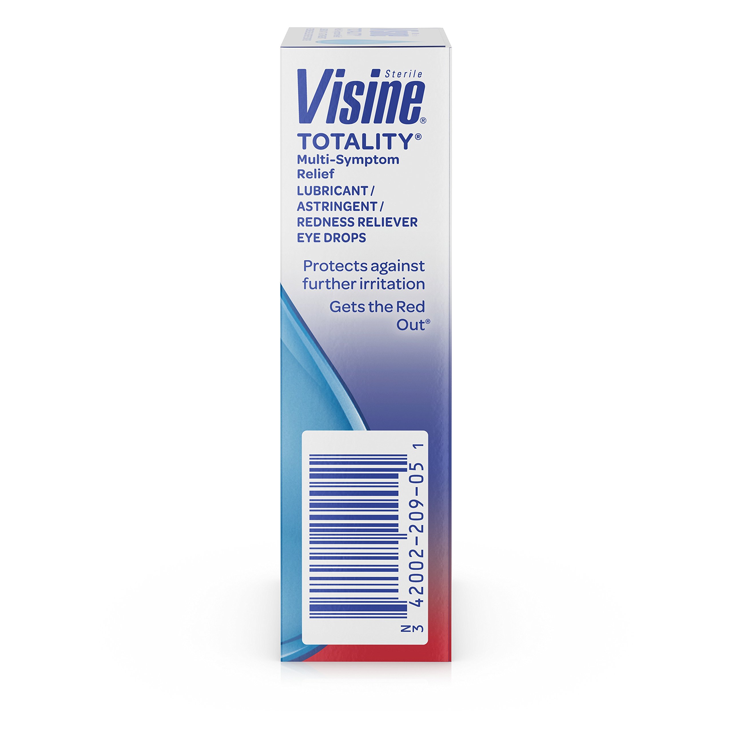 Visine Totality MultiSymptom Relief Eye Drops for Irritated, Burning