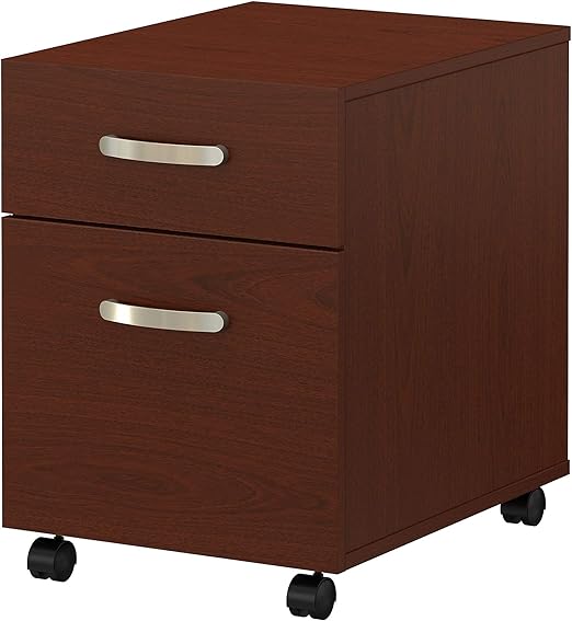 Amazon Com Bush Furniture Commerce 2 Drawer Mobile File Cabinet