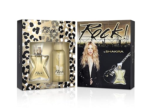 Shakira Rock For Women Eau de Toilette 80ml with Deodorant Spray 150ml