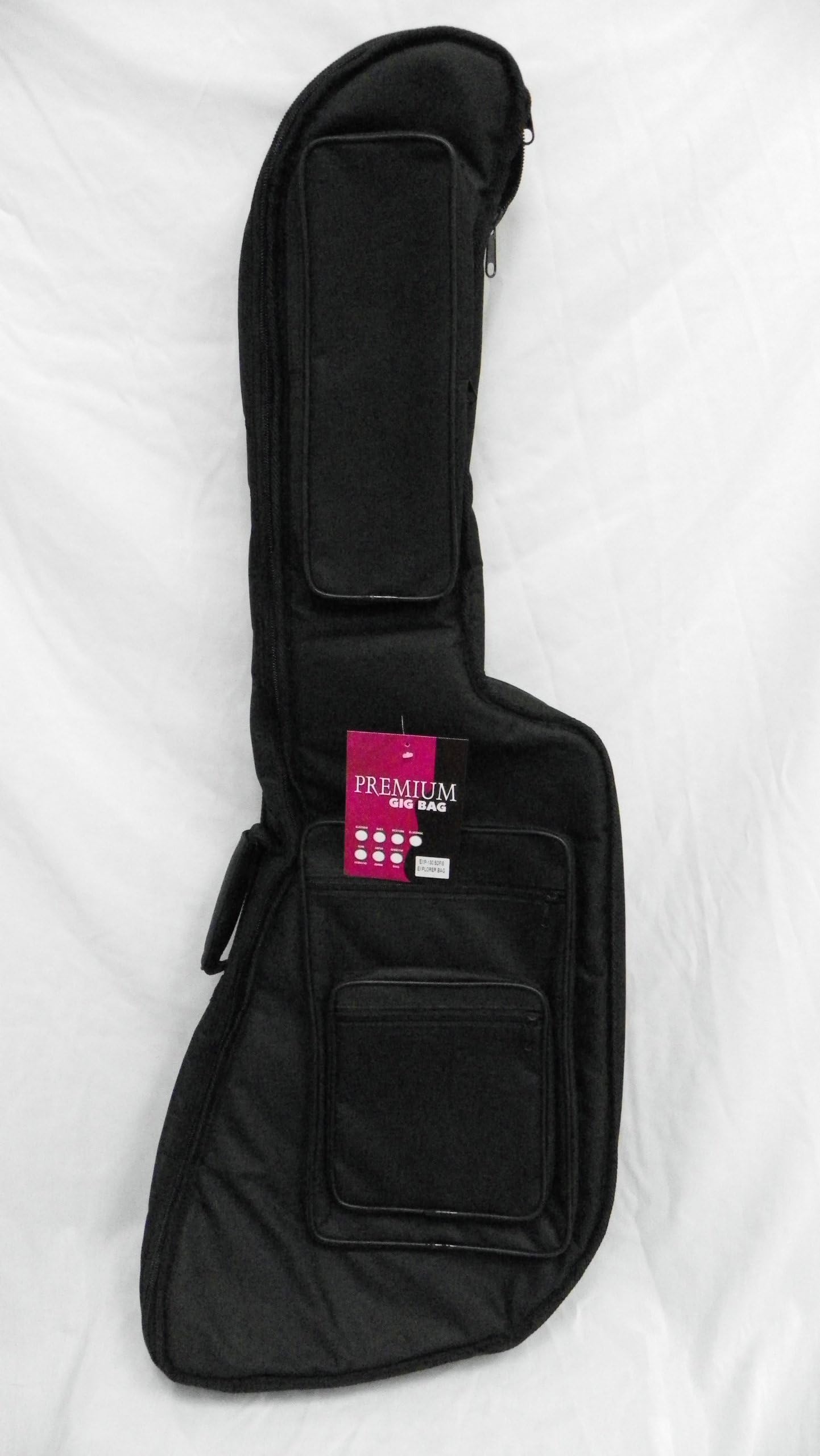 Extra Thick Explorer Electric Guitar Gig Bag/soft case
