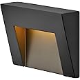 Hinkley Taper Deck Sconce Horizontal, Low Voltage Satin Black