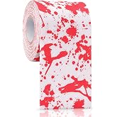 UFRITAN Halloween Toilet Paper, Funny Halloween Gifts for Boy Girls Teens | Spooky Blood Halloween Party Decorations, Printed Horror Bloodstain Pattern Tissue Paper, Scary Haunted House Decor