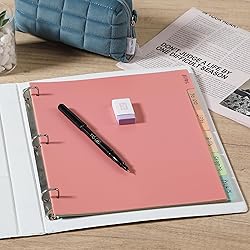 Mr. Pen- Binder Dividers with Tabs, Pack of 2 Sets