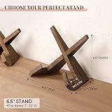 ANBOXIT Plate Stand 6.5 Inch Display Wooden Photo Frame Holder view 4