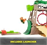Monster Jam Dragon Dungeon of Doom Playset 1:87 Mini Jams Dragon Truck view 6