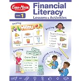 Financial Literacy Lessons and Activities for Grade 1 Teacher&rsquo;s Resource Book, Reproducible Worksheets, Homeschool Resources, Classroom Lessons, Math Word Problems, Money Games