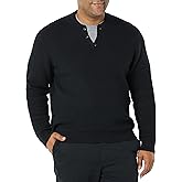 Amazon Essentials Men's Long-Sleeve Soft Touch Henley Sweater