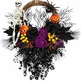 Halloween Wreath for Front Door 16