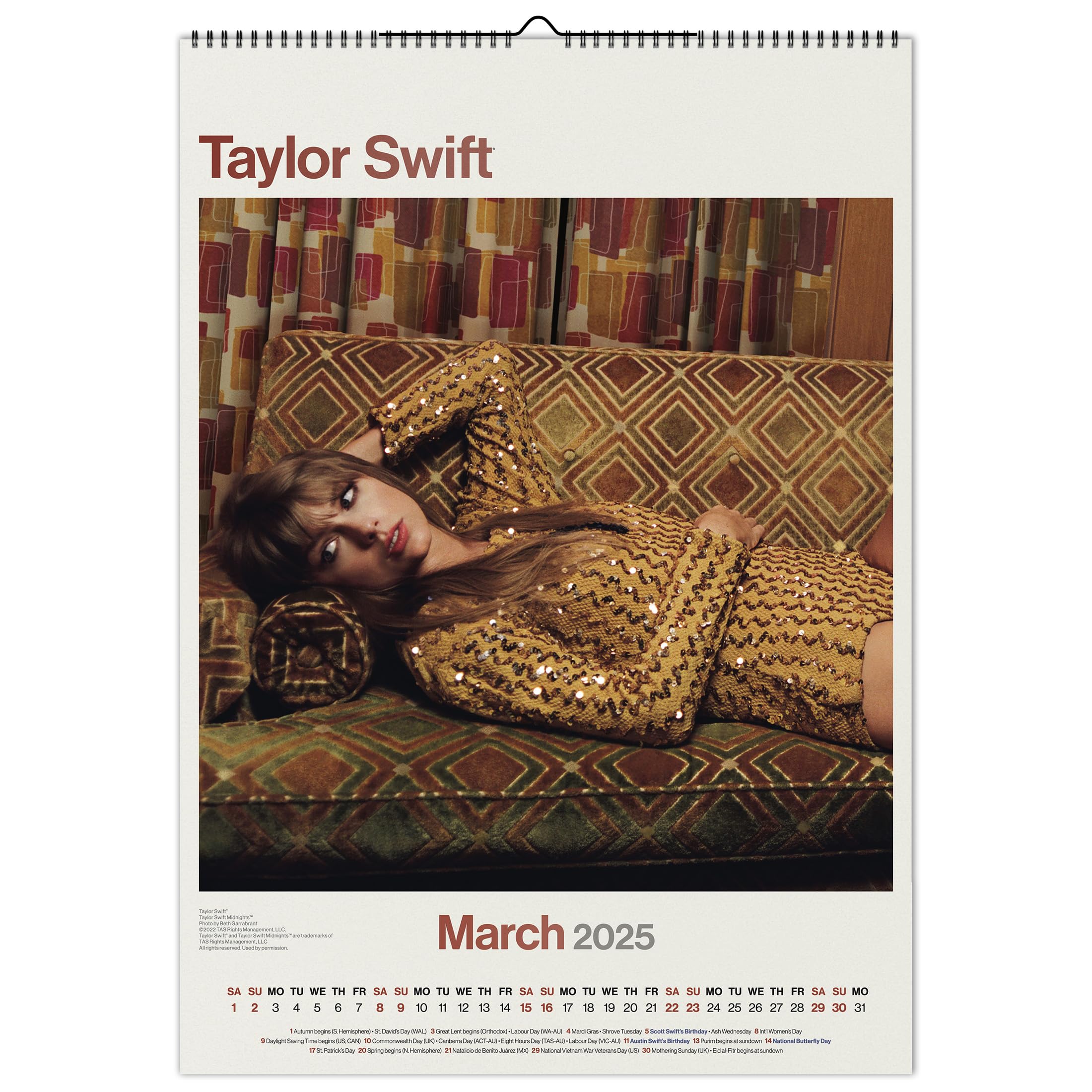 Taylor Swift Calendar