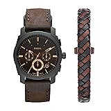 Fossil Machine Watch and Bracelet Box Set
