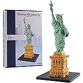 LUKHANG Exquisite Big Architecture Lady Liberty Statue Micro Building Blocks Set - 2810 PCS | Challenging Engaging | Highly Detailed Replica | Suitable for Adults | Great Gift