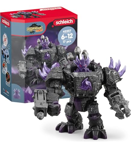 Cyborg de Glace Eldrador Schleich 42546, figurine articulée Mini Creatures dès 7 ans