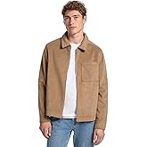 Michael Kors mens Flannel Double Knit Full Zip Jacket