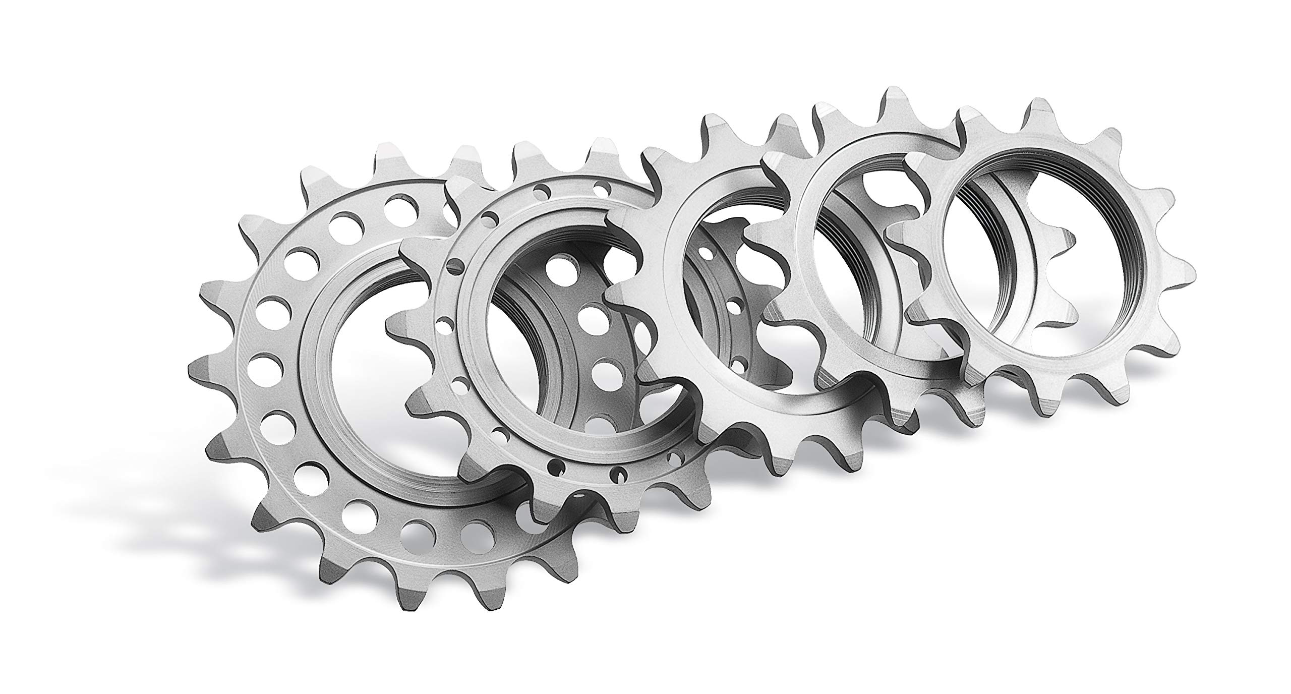 Miche Unisex's Integrated Track Sprocket, Matt Silver, 13T