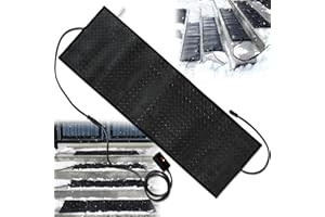ANQAROS Heated Snow Melting Mats,20x60in Snow Melting Mats Outdoor,Electric Ice Melting Mats For Winter Snow Removal,Driveway Heating Mat For Snow,Heated Walkway Mats Outdoor With With 10ft Power Cord