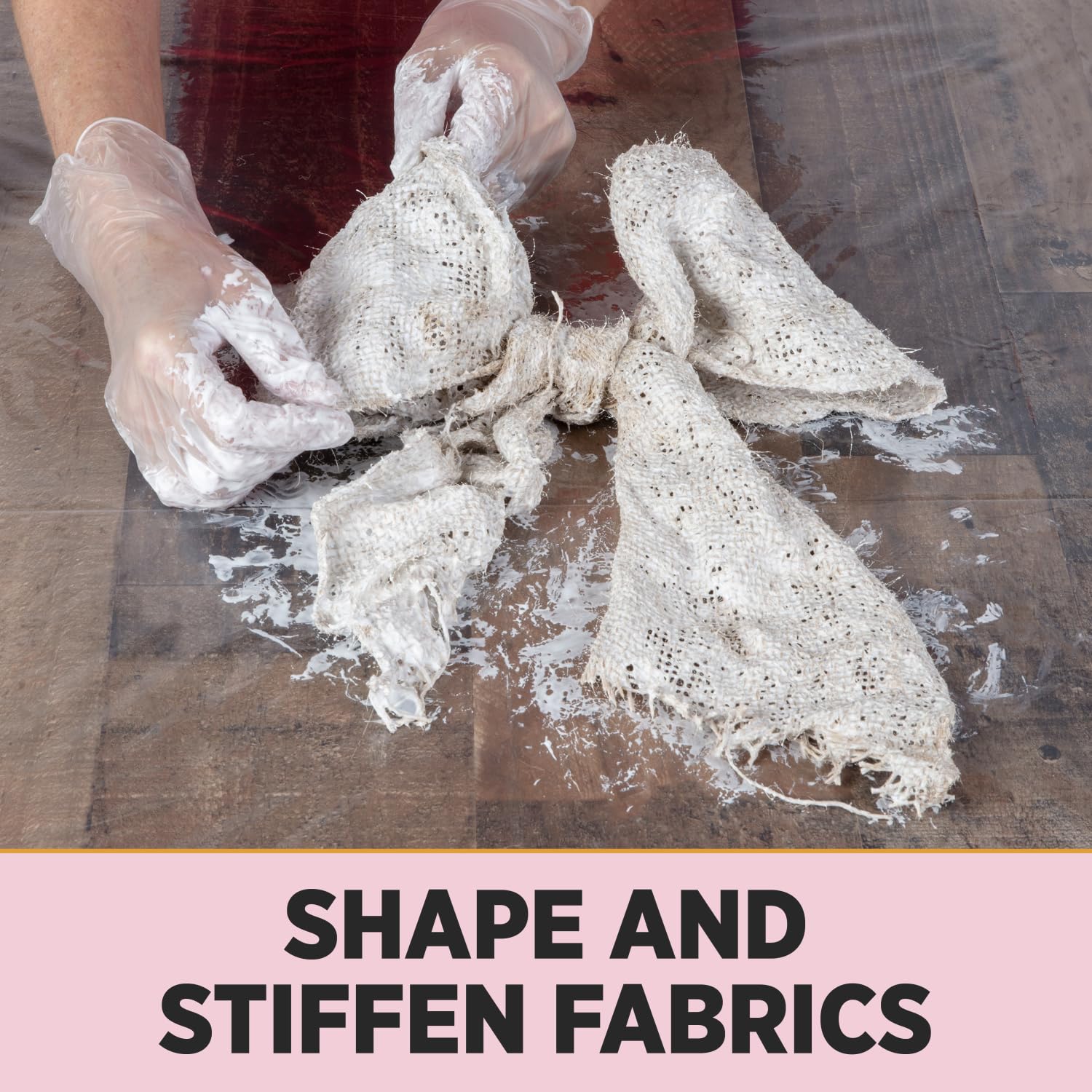 Aleene's Fabric Stiffener and Draping Liquid, Quick Drying, Nontoxic, For Stiffening and Shaping Fabrics, 16 oz