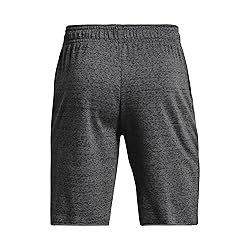 Under Armour Mens Rival Terry Shorts , Pitch Gray