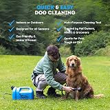 Mud Daddy 8 Litre Portable Pet Wash Device Blue Muddy Walks Grooming view 5