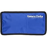 Rester's Choice Gel Cold & Hot Packs Medium 5x10 in. Reusable Warm or Ice Packs for Injuries, Hip, Shoulder, Knee, Back Pain – Hot & Cold Compress for Swelling, Bruises, Surgery