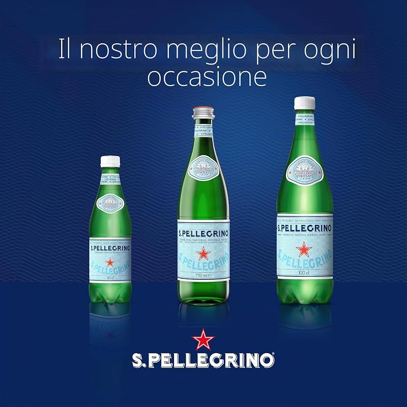 Acqua Minerale Naturale Frizzante San Pellegrino 6x1L