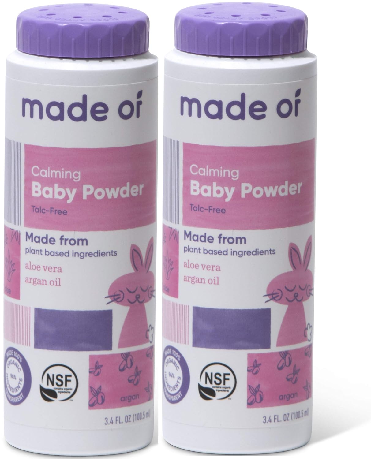 natural baby powder