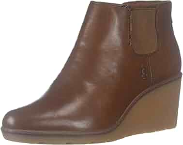 clarks collection women's hazen flora wedge booties