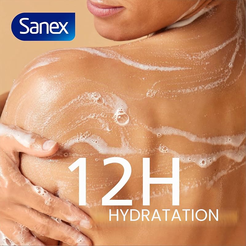 Expert Pro Hydrate Pflege-Duschgel, 4 Stück x 600 ml, Formel mit natürlichem Präbiotikum, spendet der Haut tiefe Feuchtigkeit, 12H Feuchtigkeit, 0% Sulfate für sehr trockene Haut