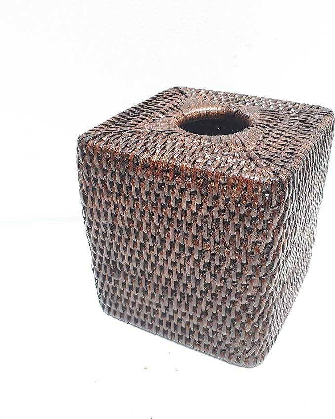 BYRMAY 10011 - Caja para Kleenex, ratán, marrón, STD: Amazon.es: Hogar