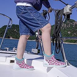 Kalkal Women's Deck Boots, Waterproof Ankle Rain