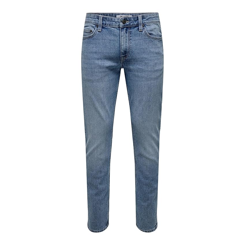 ONLY & SONS Onsloom Slim LB 2529 Pim DNM, Mix Blu Chiaro