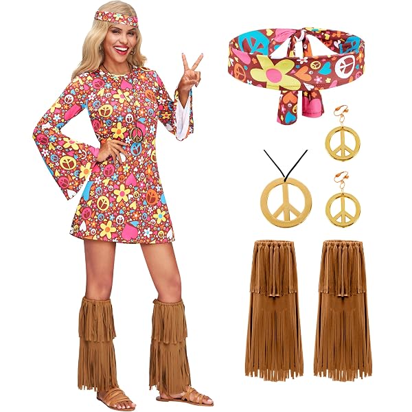strapless open back dress 70s Disco Diva Girls Costume main image 1