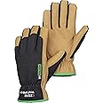 Hestra Kobolt CZone Breathable Waterproof Multi-Purpose Leather Glove | 5-Finger Weather-Resistant Work Glove for Wet Weather