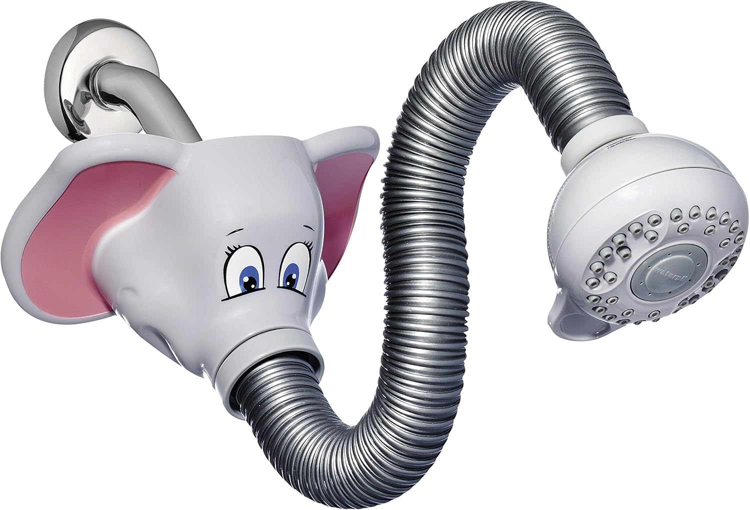 Waterpik KSH306T Safari Spray Elephant Flexible Kids Shower Head