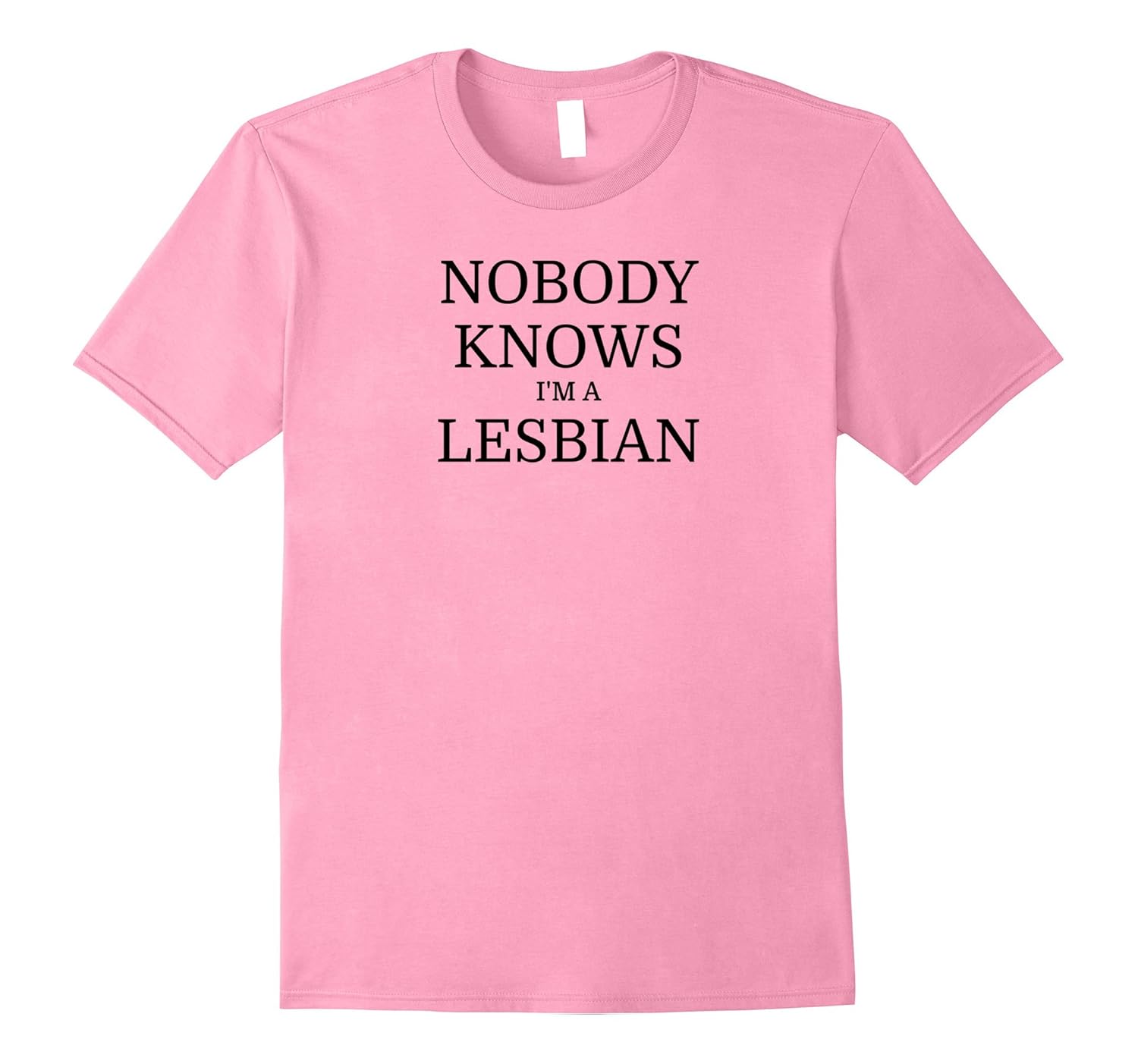 Nobody Knows I'm A Lesbian Unisex Socks. Bold Text, Funny Novelty Gift