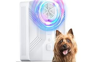 Anti Barking Device for Dogs, Rechargeable Ultrasonic Dog Barking Deterrent Devices with 3 Modes, 50Ft Waterproof Barking Dog Deterrent Bark Box for Outdoor & Indoor, Safe Barking Silencer for Dogs