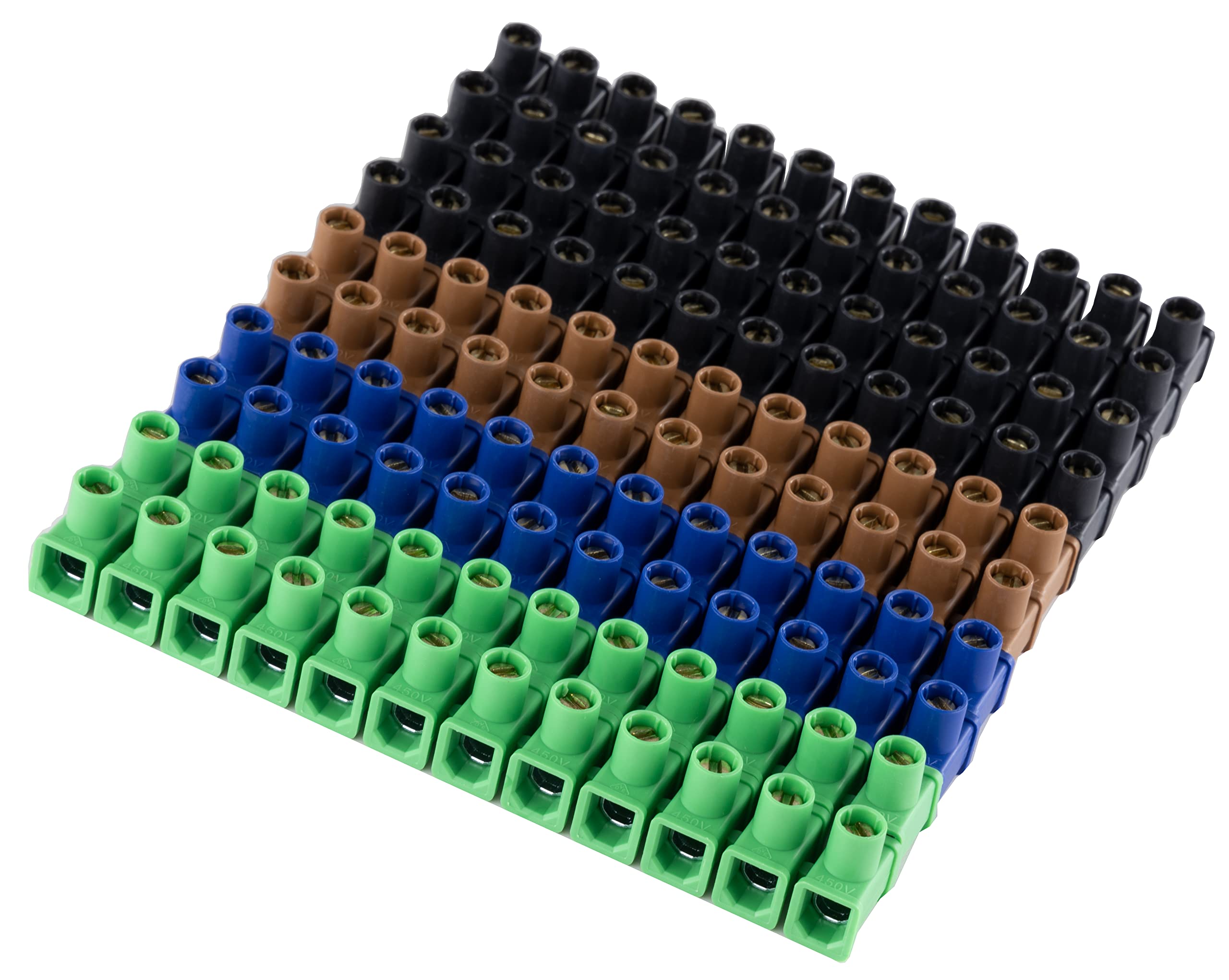 REV Chandelier Terminal, Can Terminals, Pack of 10, 12-pin, 1.5-2.5 mm², Separable, Multi-Coloured