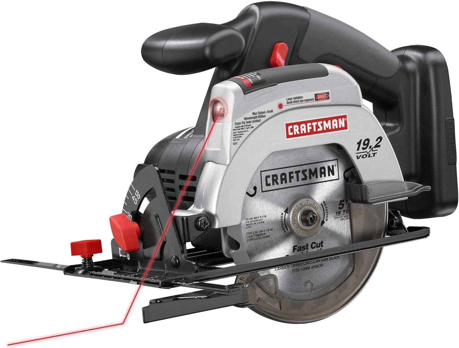 Craftsman C3 19.2 Volt 5 1/2 Cordless Circular Trim Saw (Tool Only No