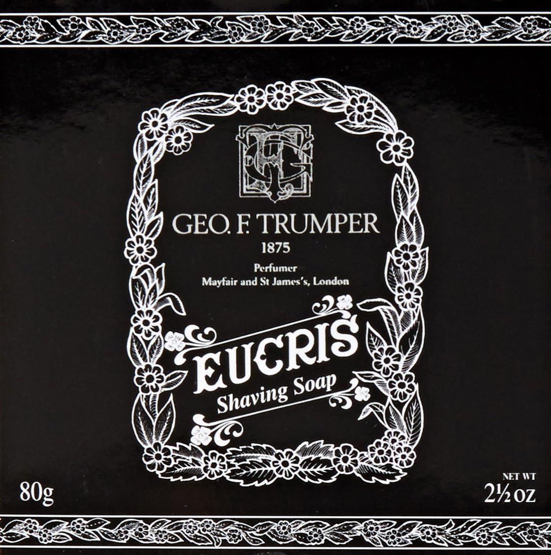 Geo. F Trumper Eucris 80g shaving soap Refill, Multicolored
