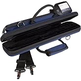 Protec Flute Slimline PRO PAC Case (Fits B or C Foot), Blue, Model PB308BX