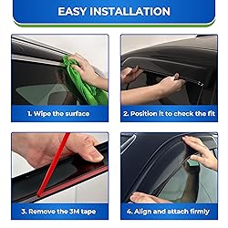 KPY Window Visor Compatible with Mitsubishi Eclipse