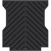 GEEDAR Rubber Bed Mat Compatible with 2024-2026 Toyota Tacoma 5Ft Heavy Duty Truck Bed Mat for Toyota Tacoma 5ft Truck Bed Liner, Heavy Duty Pickup Bed Accessories Cargo Mat