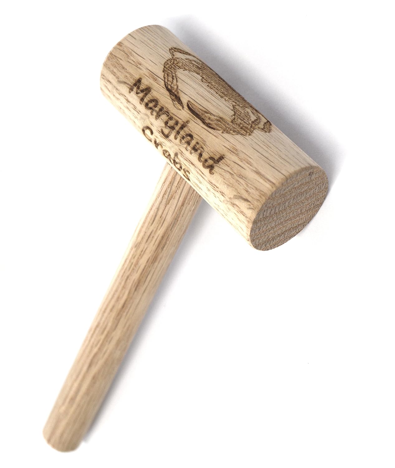 Hand Made Solid Oak Crab Mallets Handmade