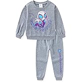 Marvel Spidey and His Amazing Friends Ghost Spider Girls Sweatshirt and Pants Set for Toddler and Big Kids