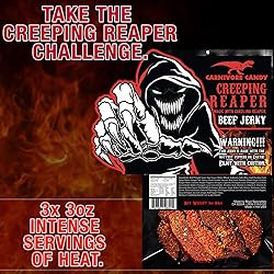 “Creeping Ghost” Carolina Reaper Jerky Beef