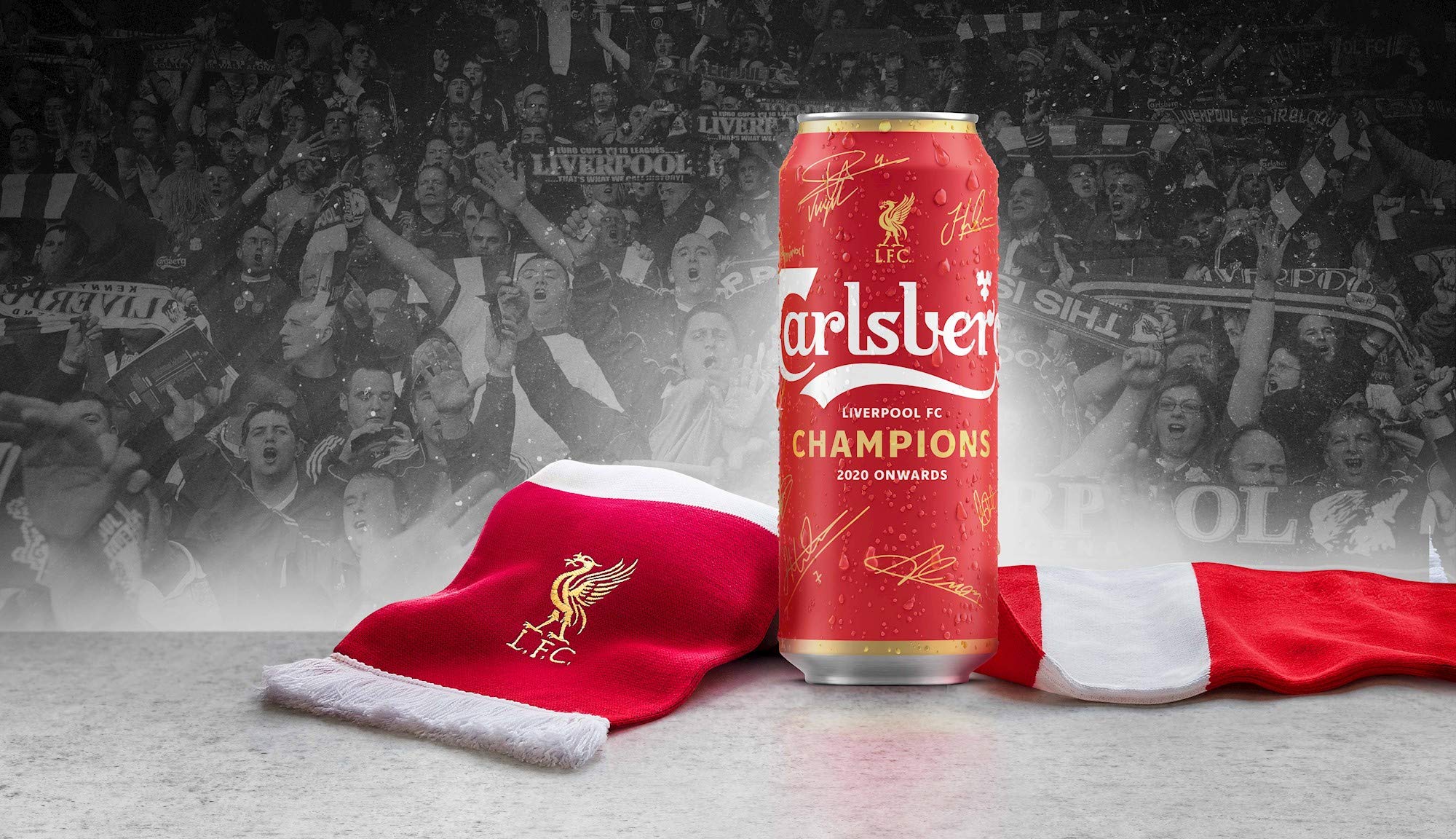 Carlsberg Limited Edition Liverpool Fc Champions Can 500ml